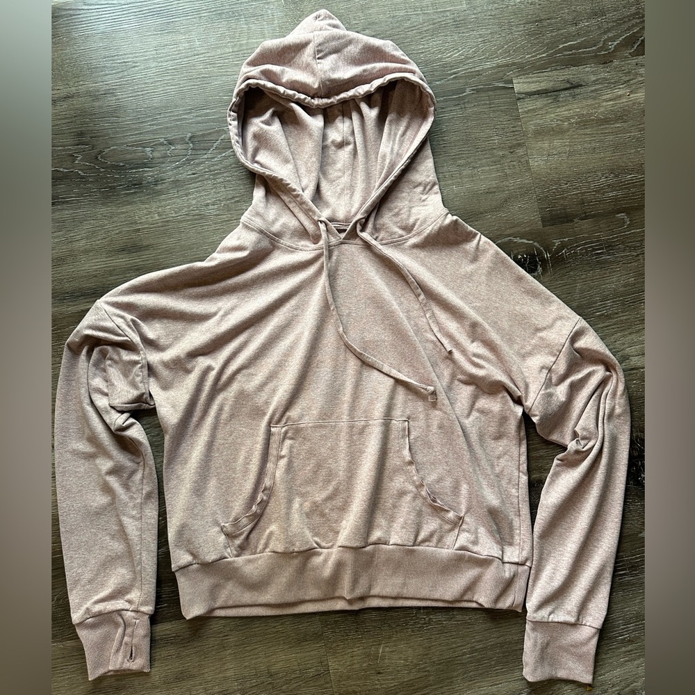 Marika Pink Hooded Sweatshirt size L